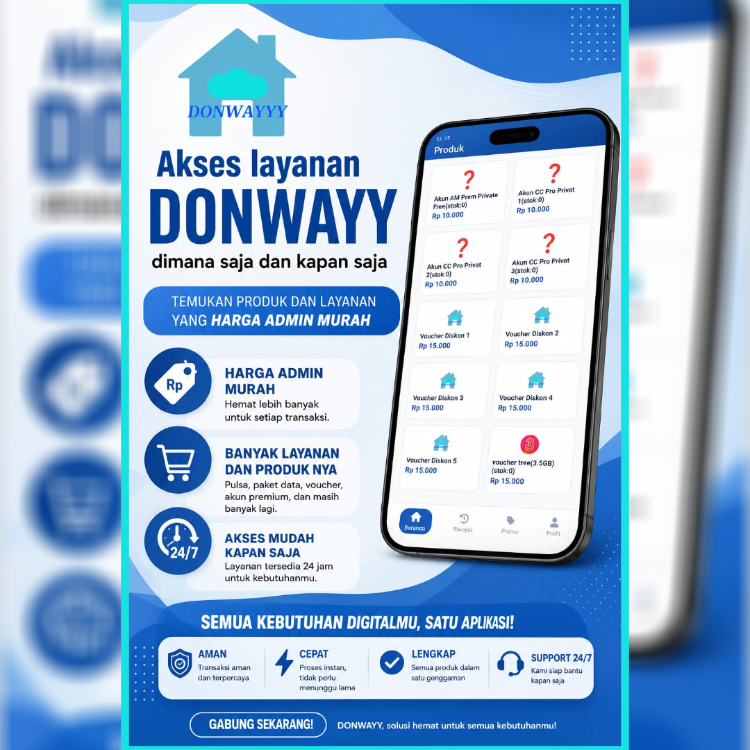 Preview Akses Produk & Layanan Donway
